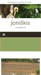 Mobile Screenshot of joniskis.net
